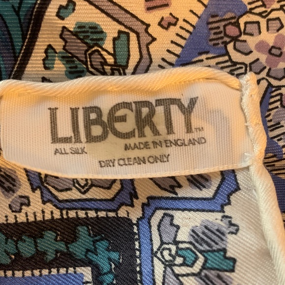 Liberty of London silk scarf - Picture 2 of 7